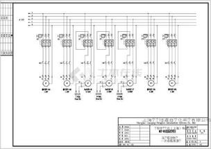上海某尾氣吸收塔電氣自動化設計施工圖紙及工程實施指南